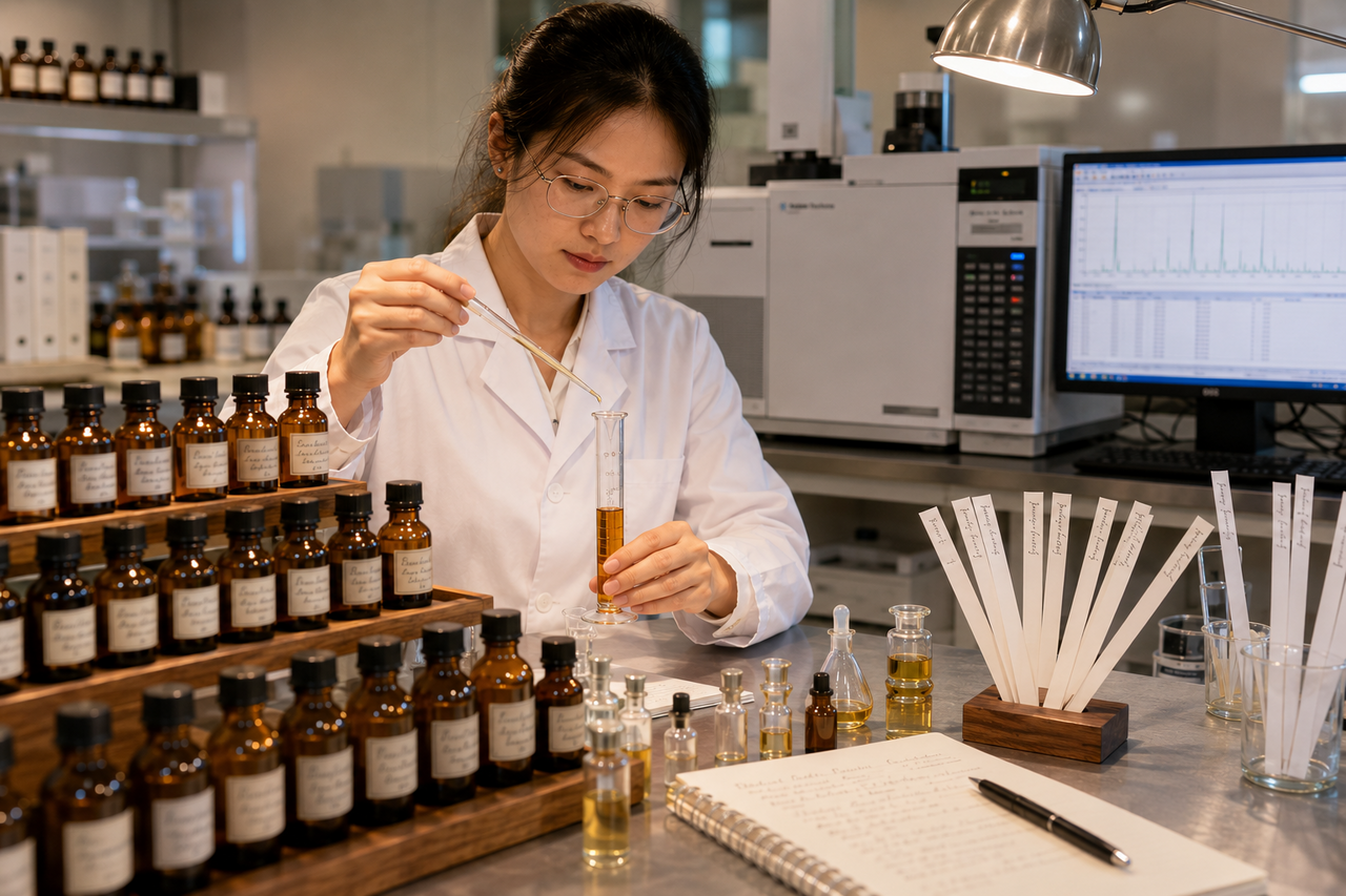 Custom essential oil formulation